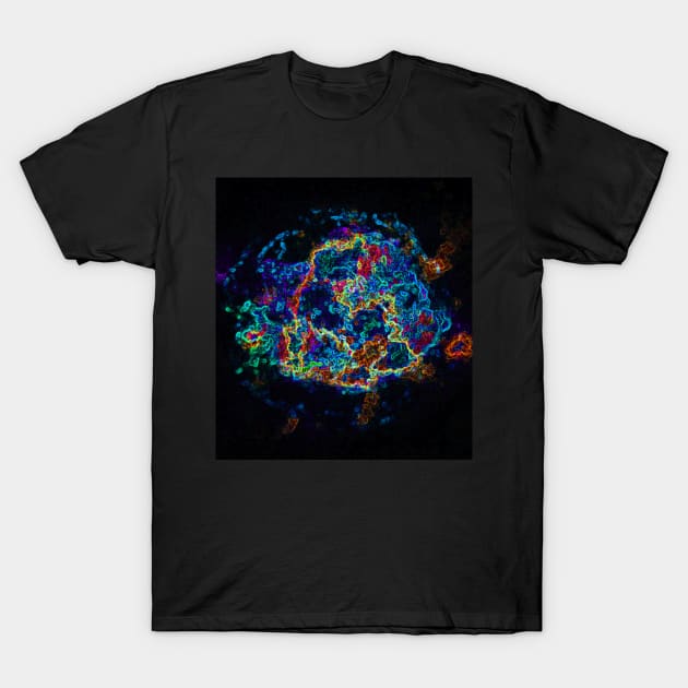 Black Panther Art - Glowing Edges 595 T-Shirt by The Black Panther